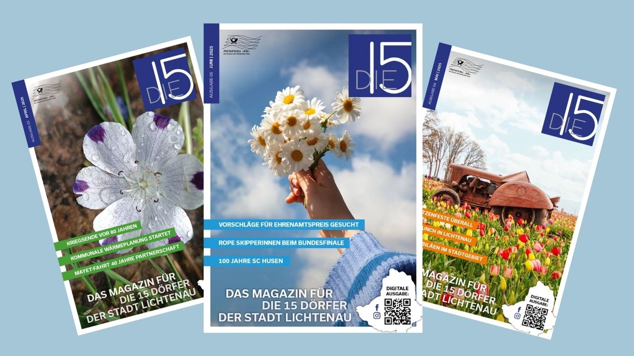 die15-magazin-der-15-doerfer-lichtenau DIE15 - Magazin für die 15 Dörfer Lichtenaus als Angebot der Marketinggemeinschaft